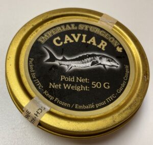 50 gram sturgeon caviar