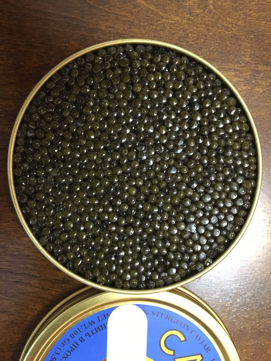 Royal Imperial Black Caviar Grade A Sturgeon Roe